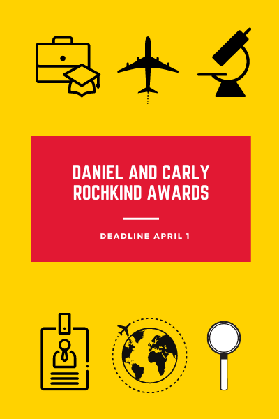 Flyer for Rochkind Awards